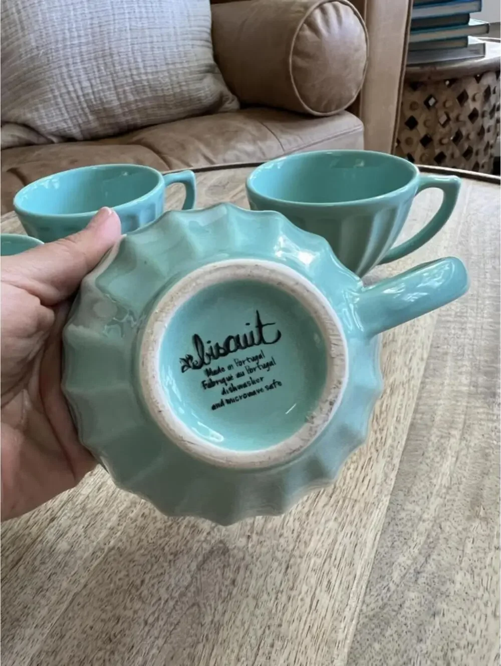 Anthropologie latte mugs